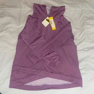 cammeron tulip hem hoodie